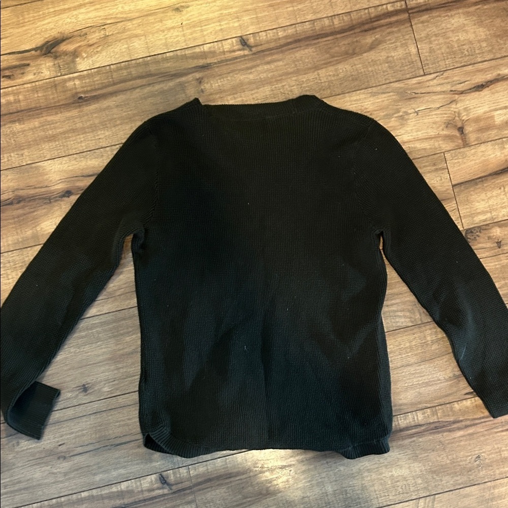 Lauren Ralph Lauren Olive Green Knit Sweater - Picture 4 of 5